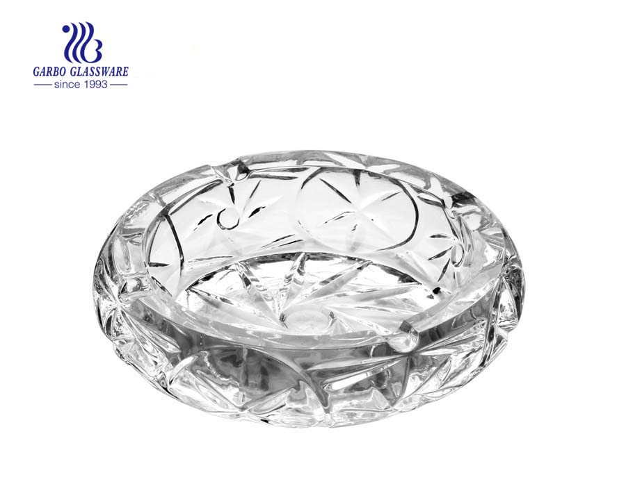 Wonderful China made glass cigarette ashtray for office room