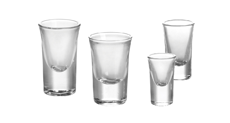 17ml high white quality cheap shot glass popular transparent spirit glass cup
