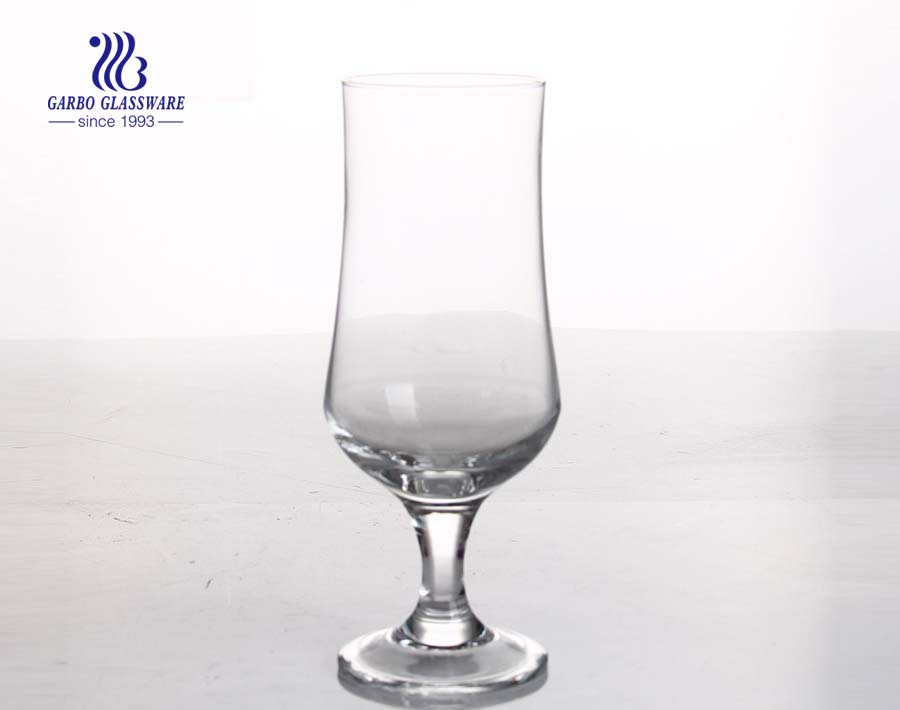 13oz facotry Wine Goblet Verres en cristal sur pied pour jus et vin