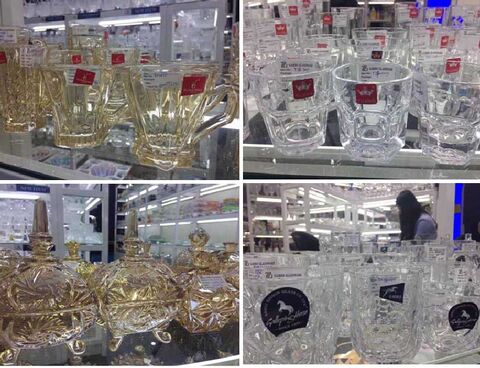 glassware stock