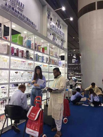 The 4th day of 126th canton fair -Garbo Glassware