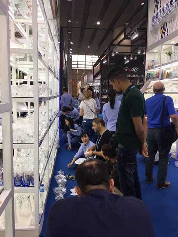 The 4th day of 126th canton fair -Garbo Glassware