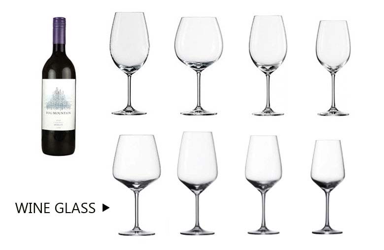 Wholesale 4.4 oz Wedding Goblet Wine Glass Engraved Cocktail Stemware