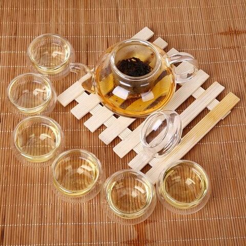 What are the techniques for making tea in a glass tea set?cid=3