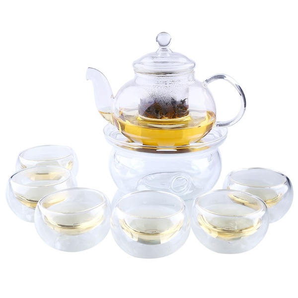 What are the techniques for making tea in a glass tea set?cid=3