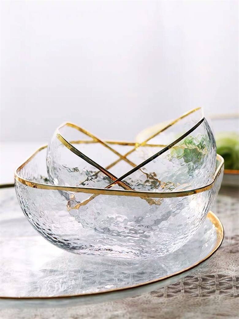 Promotion Gift Orders for Breakfast Bowls With Gold Rim