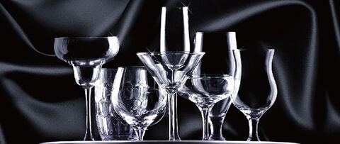 High end crystal glass stemware glass goblet for wedding