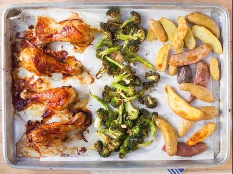 Garbo bakeware for your sheet pan meal