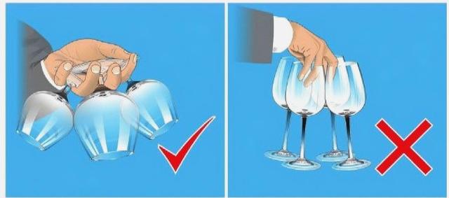 Correct way to hold and clink wine glasses