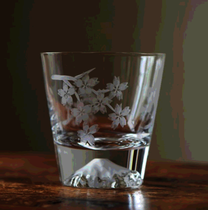 decal drinking glass cup