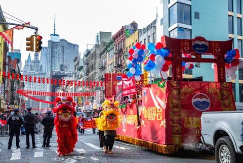 Año nuevo chino en el mundo