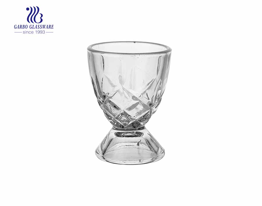 1.5oz high end engraved spirit drinking shot glass