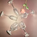 Different glass stem goblet for different wine drinking