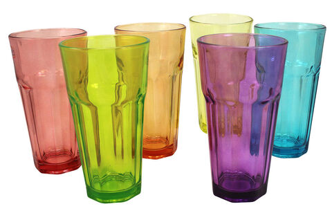 How do you know about thle solid color glass cup