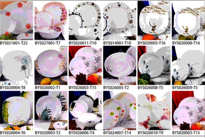 Do you know which kinds of opal glass dinner  set  are  popular recently