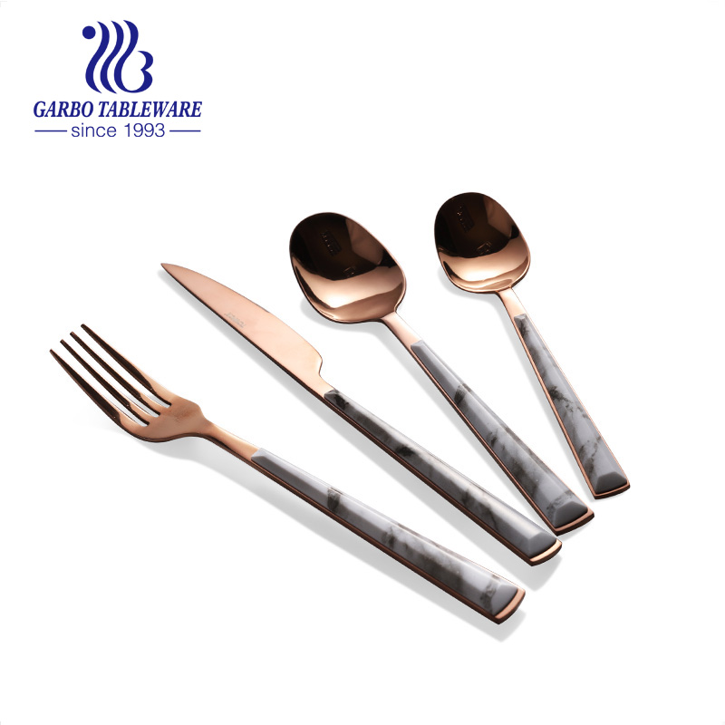 أفضل 3 مجموعات مبيعا من مجموعة أدوات المائدة المصنوعة من الفولاذ المقاوم للصدأ من Garbo Tableware