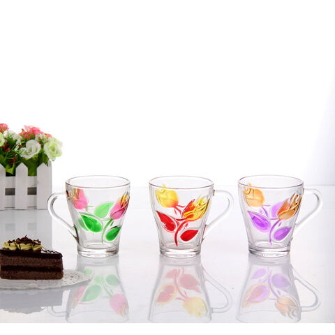 There are lots of colorful glassware in the shop, do you know how the manufacturer produces it?cid=3