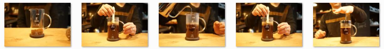 Key Points of French Press Coffee Maker Using