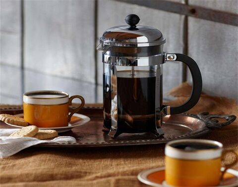 How to make coffee in glass French press