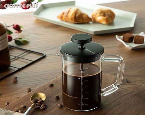 How to make coffee in glass French press