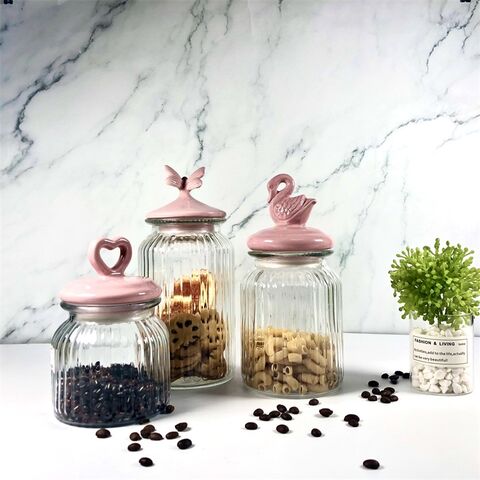 The wonderful Glass Storage Jars to store your food