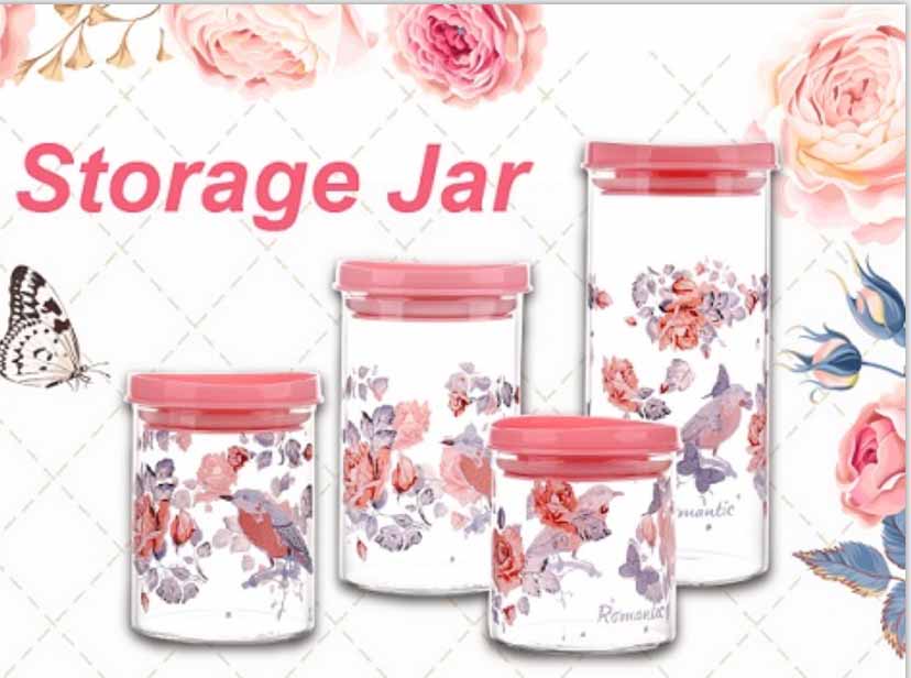 The wonderful Glass Storage Jars to store your food