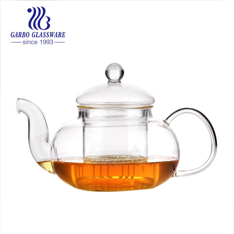 4 types of high quality home use glass tea pot