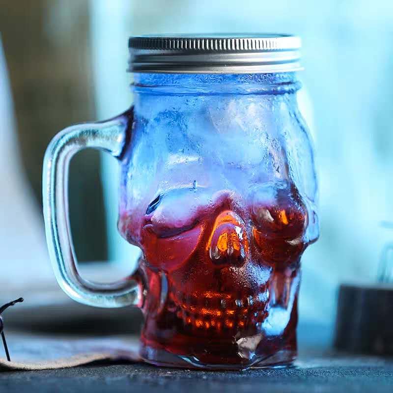 Do you know how beautiful the skull shape glassware looks