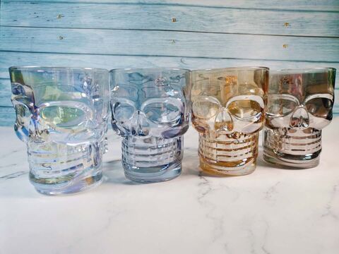 Do you know how beautiful the skull shape glassware looks