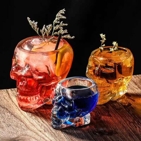 Do you know how beautiful the skull shape glassware looks