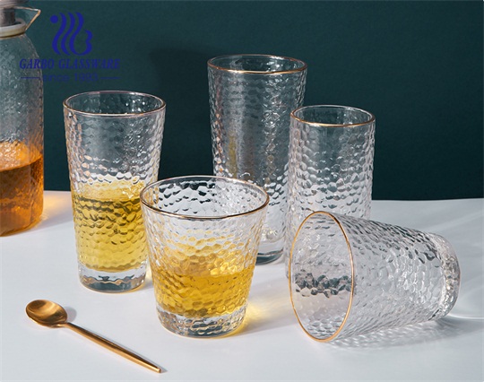3 different kinds of Amazon and Garbo hot selling faddish glass cups