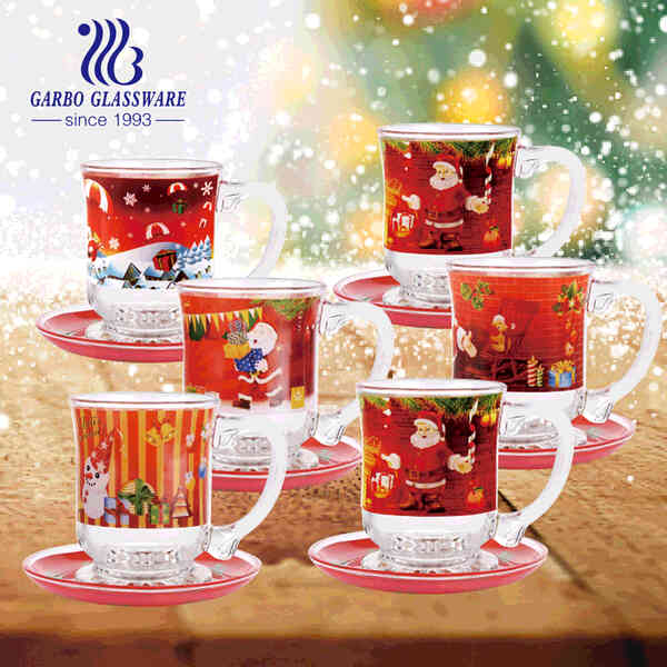 Ensembles de tasses en verre 15 oz