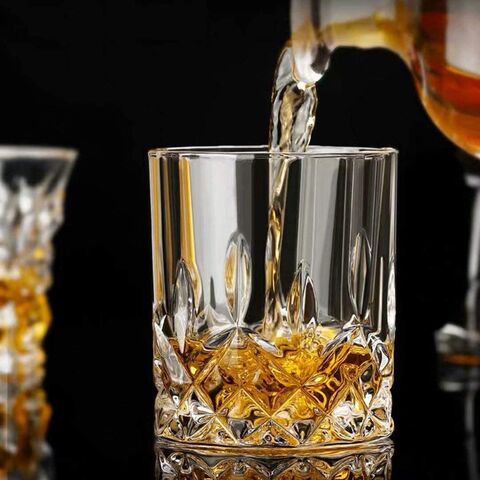 What is the popular whiskey glass in Garbo glassware?