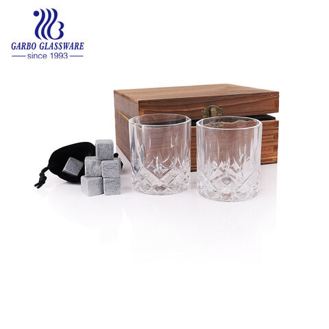 What is the popular whiskey glass in Garbo glassware?