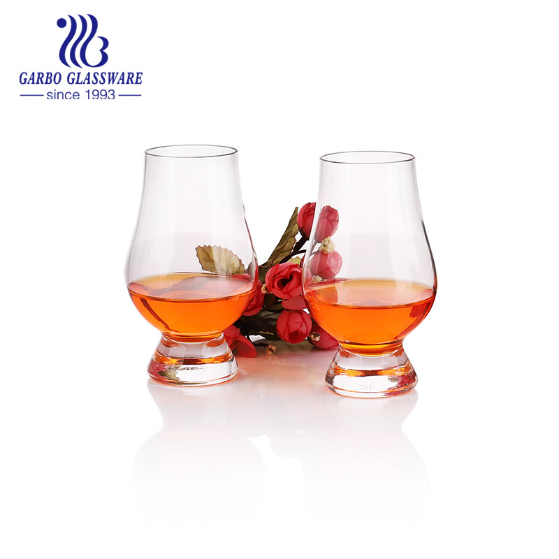 What is the popular whiskey glass in Garbo glassware?