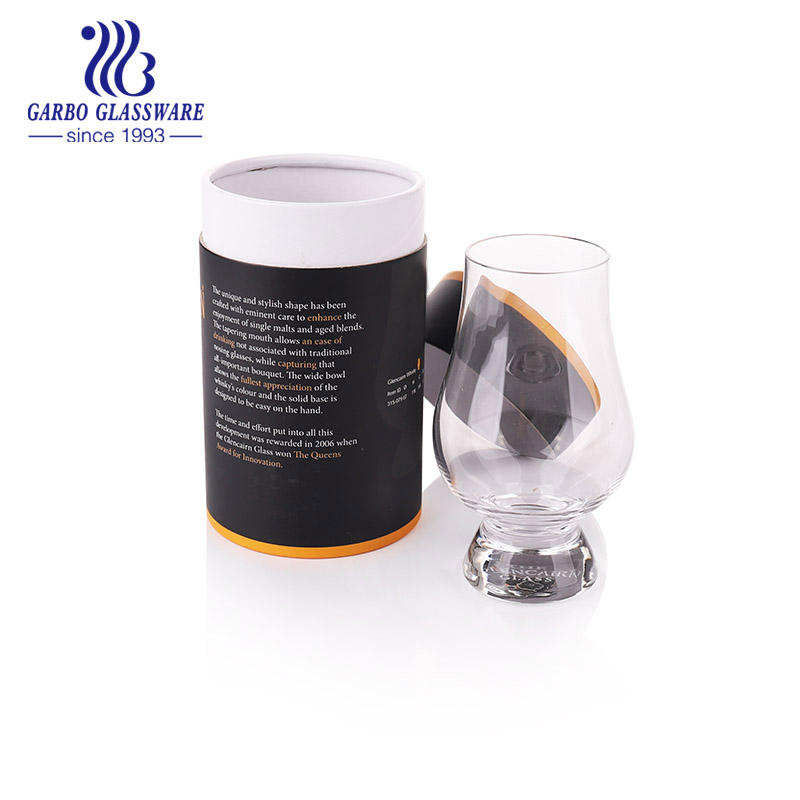 What is the popular whiskey glass in Garbo glassware?