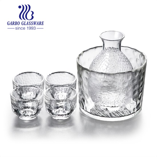 Fresh Rice Wine Tasting Experience-Garbo Handmade Glass Sake Drinking Set