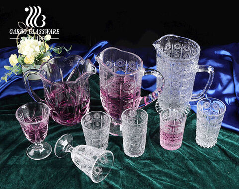 What kinds of products do Garbo Arabic style crystal glass sunflower series contain?cid=3