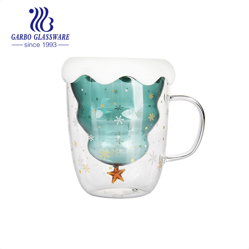 High borosilicate double wall glass cup is the best choice in our life