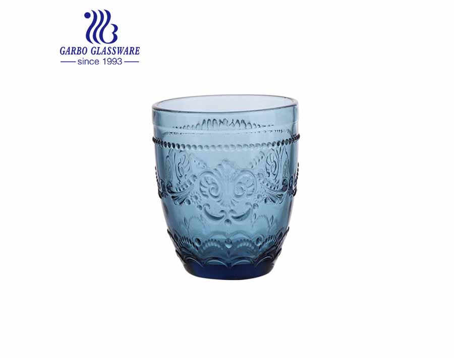 300ml high quality solid color glassware glass tumblers for water juice drinking restaurant