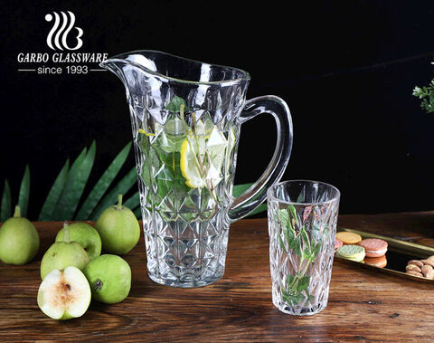 Brief introduction to Garbo's classical 7pcs water drinking jug set