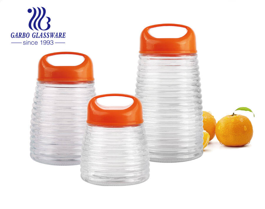 Garbo Weekly Promotions: Hot selling glass honey jelly jar