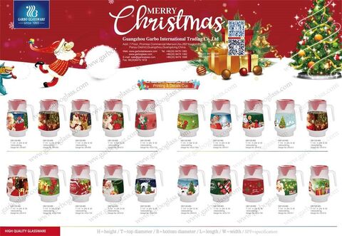  Christmas Glass Items for wholesale