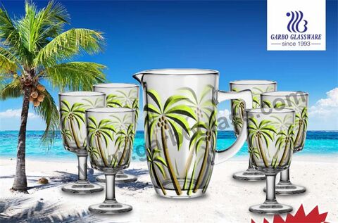 Garbo Top Rate COCONUT TREE series glassware just be released