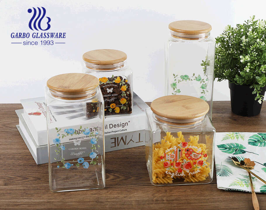 Promotions Hebdomadaires Garbo : Pot de conservation en verre borosilicaté