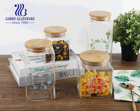 Promoções Garbo Semanais: Pote de armazenamento de vidro borosilicato