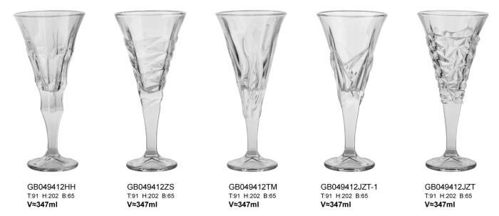 Promotions hebdomadaires Garbo : la dernière collection de gobelets en verre
