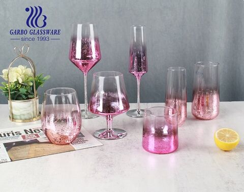 Luxury handmade glassware Starry Sky and Vintage Coating