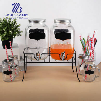 Type of Must-have glass dispenser jar for summer parties