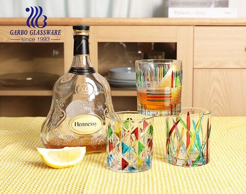 Global positive reviews on our handmade painting whisky glass cups